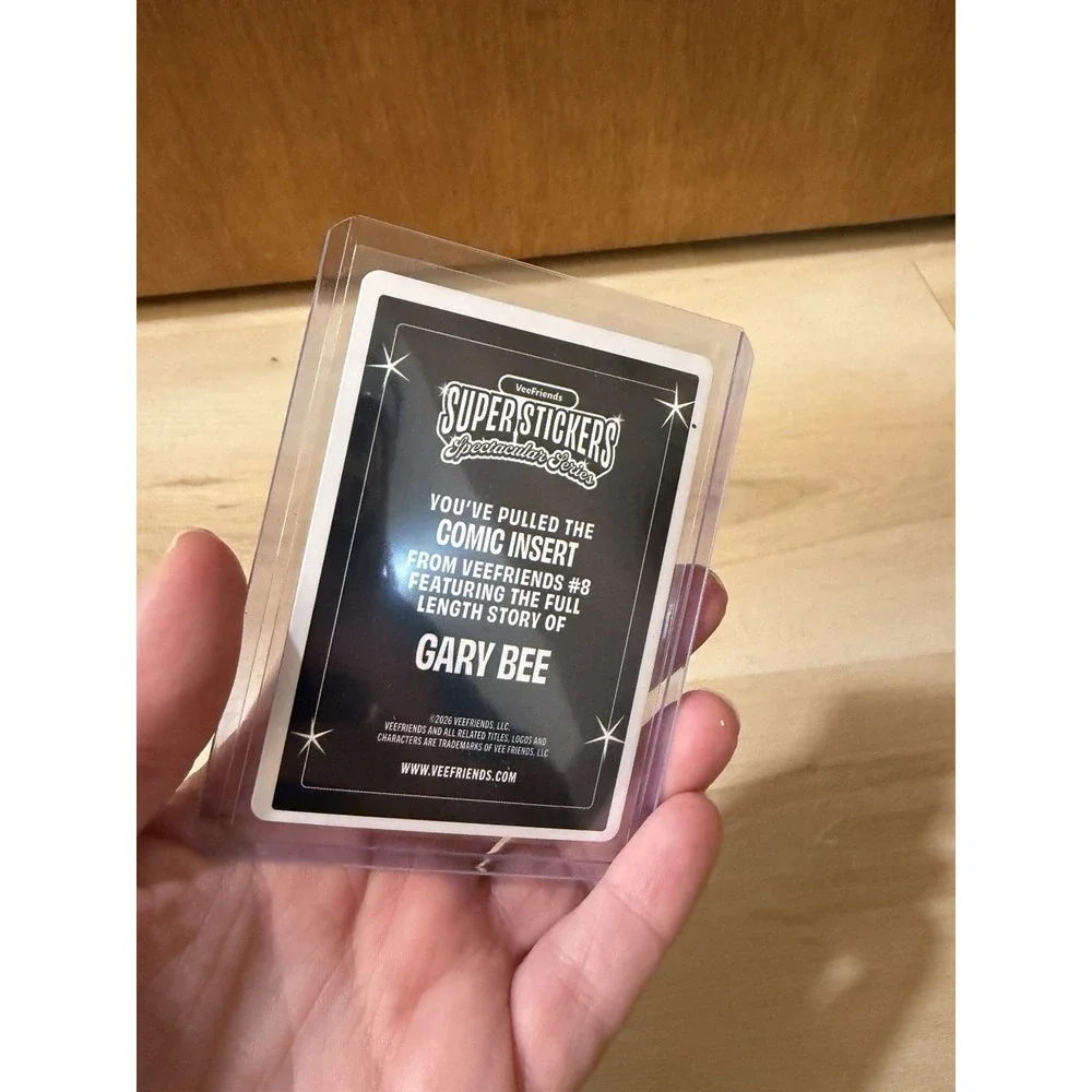 Gary Bee Comic Insert Issue 08 VeeFriends Super Stickers Spectacular Series 2026